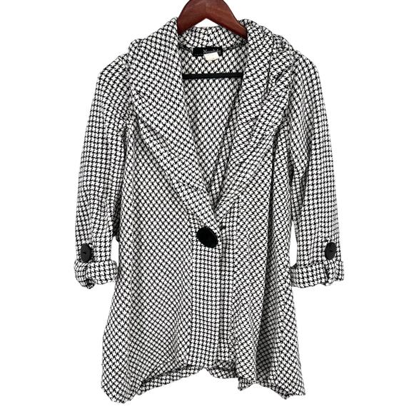 Moonlight Tops - Moonlight Y & S Fashion Design SMALL Coat Jacket Wearable Art to Wear Shirt Top